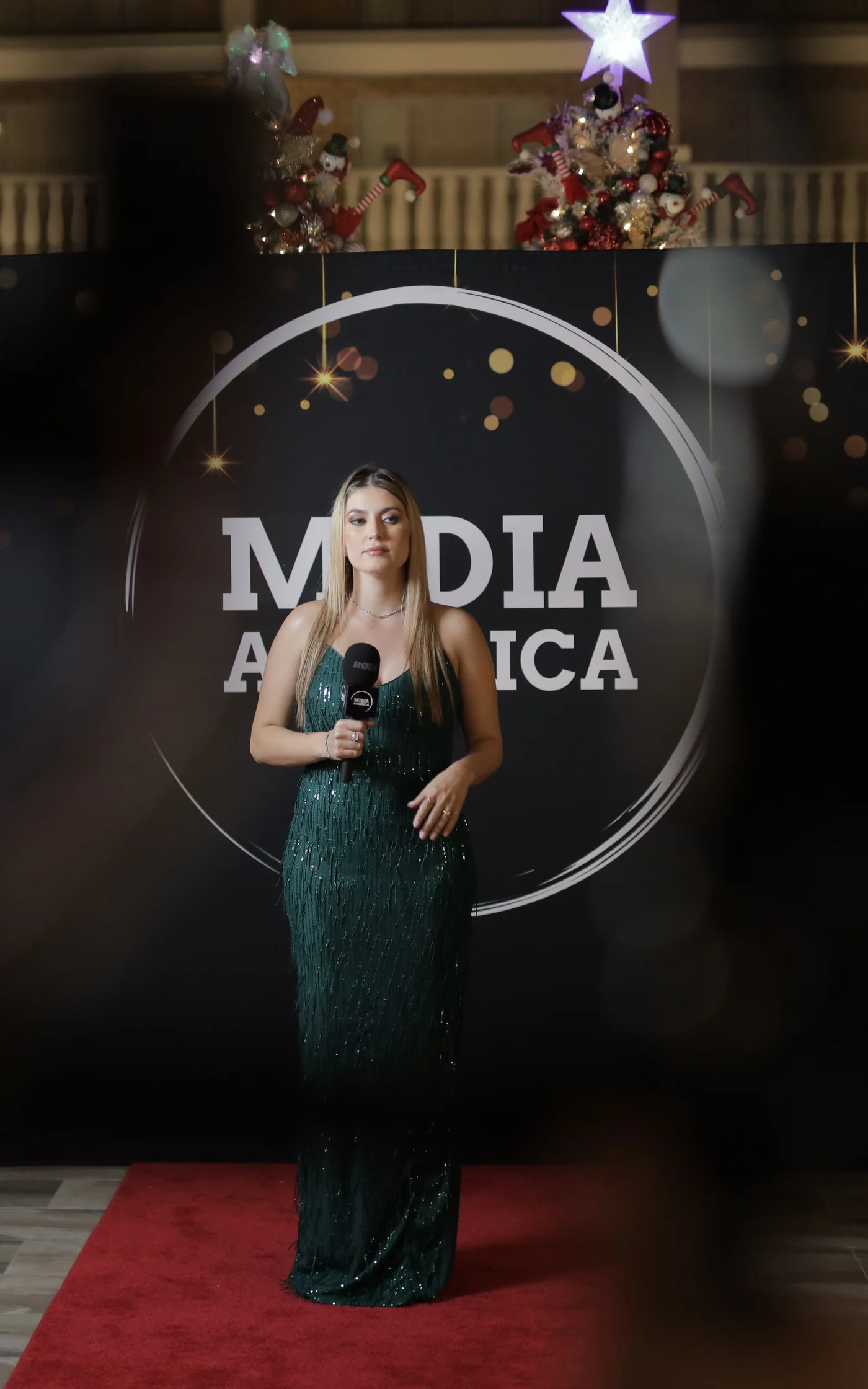 Media coverage and press interview at The America Awards