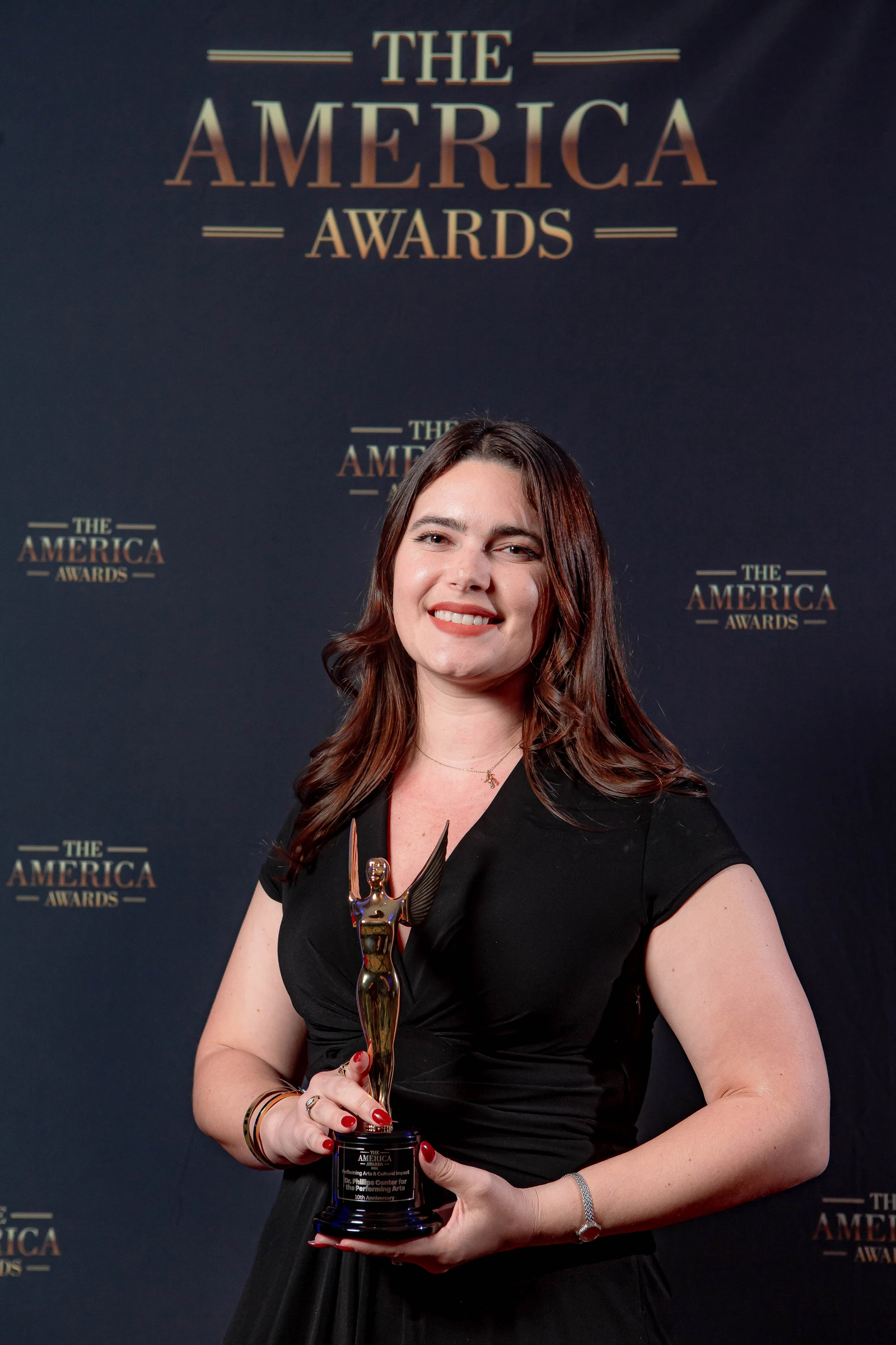 The America Awards trophy